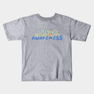 Down Syndrome Awareness Kids T-Shirt